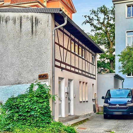 Die Remise Mit Kostenlosem Parkplatz Direkt Vor Der Tuer Érfurt Exterior foto